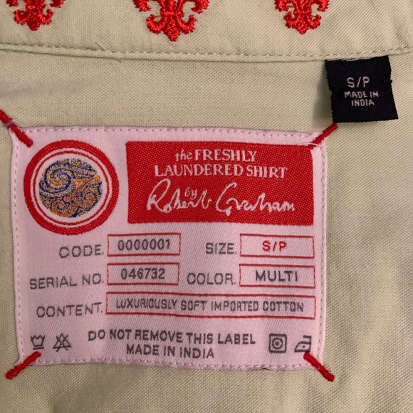 Robert Graham Men’s Designer Men’s Shirt - Picture 7 of 9